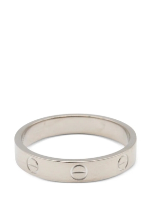 Cartier 2010s mini Love ring - Silver