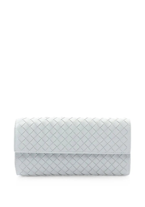 Bottega Veneta Pre-Owned 2010s Intrecciato bi-fold wallet - Blue