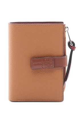 Loewe Pre-Owned 2010s Anagram slim zip wallet - Neutrals