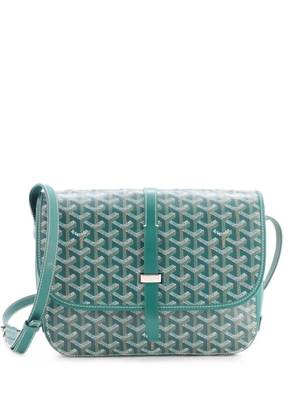 Goyard Pre-Owned Belvedere II Messenger Bag Coated Canvas MM crossbody bag - Green