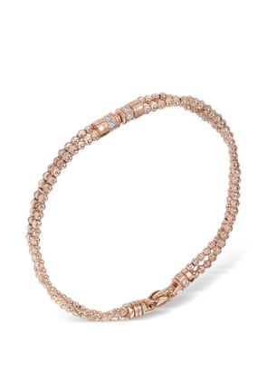 Officina Bernardi Moon two-rwo diamond and rubies bracelet - Pink