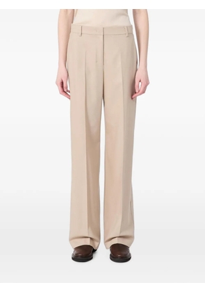 'S Max Mara pressed-crease trousers - Neutrals