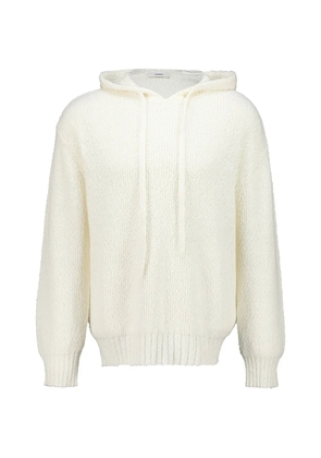 COMMAS ribbed-hem hoodie - Neutrals
