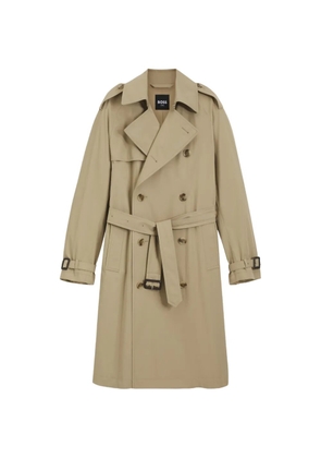 BOSS double-breasted trench coat - Neutrals