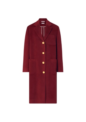 Thom Browne bell-sleeve cashmere coat - Red