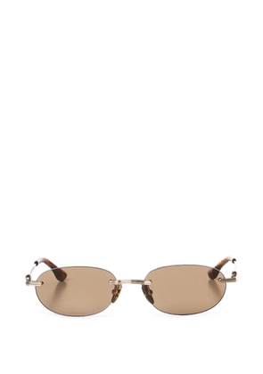 Chimi Cadenza oval-frame sunglasses - Gold