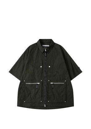 Spoonyard zip-up pocket shirt - Green