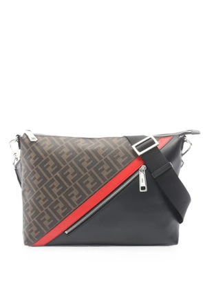 Fendi Pre-Owned 2000s Zucca shoulder bag - Black