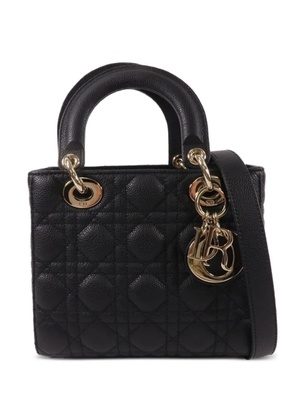 Christian Dior Pre-Owned Lady Dior Cannage tote bag - Black
