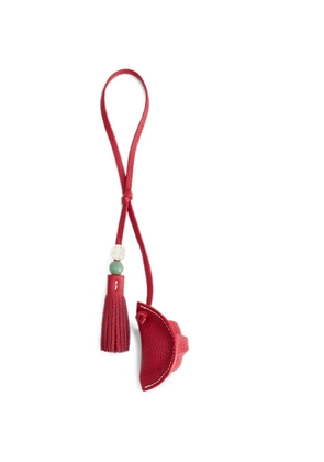 Shanghai Tang Dumpling tassel bag charm - Red