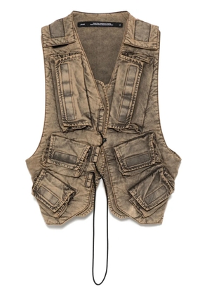 Julius Hellion vest - Brown