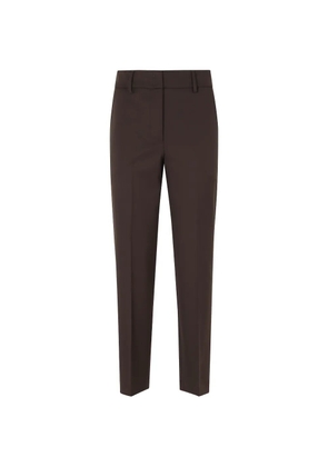 Seventy pressed-crease tailored trousers - Brown