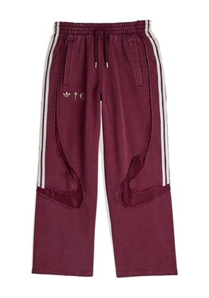 adidas x Thug Club Teamgeist stripe track pants - Red