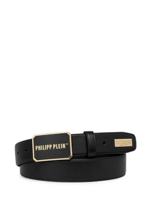 Philipp Plein leather belt - Black