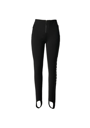 Mackage Zavi logo-print ski pants - Black