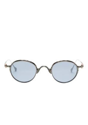 Yohji Yamamoto round-frame sunglasses - Silver