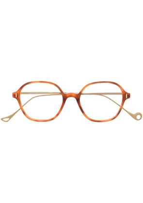 Eyepetizer square-frame glasses - Brown