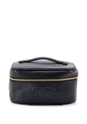 CHANEL Pre-Owned Timeless Cosmetic Case Caviar Medium pouch - Black