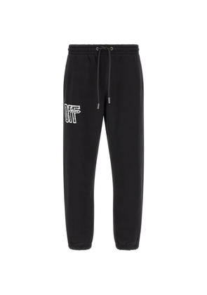 Off-White Motion Arrow Cuffed joggers - Black