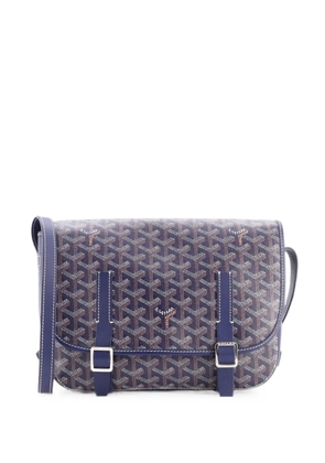 Goyard Pre-Owned Belvedere Messenger Bag Coated Canvas MM crossbody bag - Blue