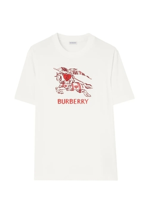 Burberry Heart Knight cotton T-shirt - Neutrals