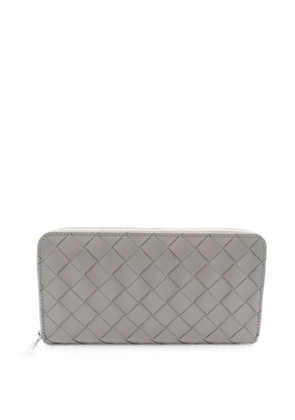 Bottega Veneta Pre-Owned 2010s Intrecciato wallet - Grey