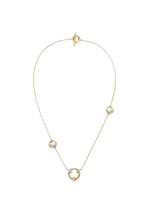 Poche Paris Harmony ring-detail necklace - Gold