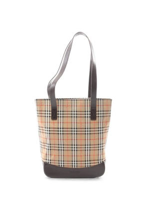 Burberry Pre-Owned 2010s Nova check tote bag - Neutrals