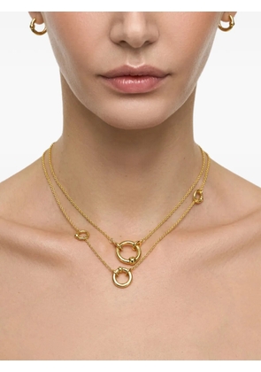 Poche Paris Harmony ring-detail necklace - Gold