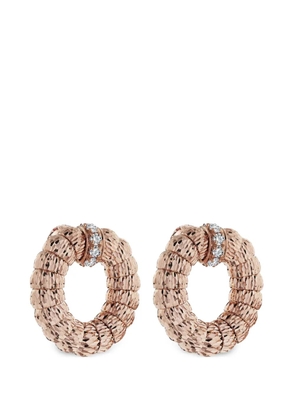 Officina Bernardi Enigma diamond earrings - Pink