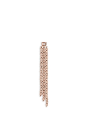 Officina Bernardi Moon three-row diamond drop earrings - Pink