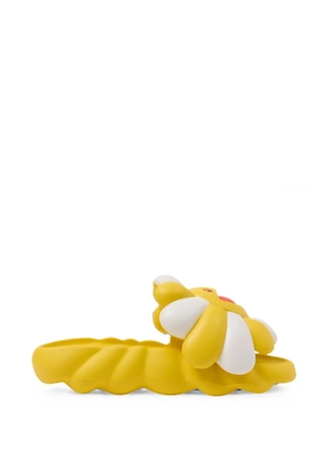 Takashi Murakami Ohana Full-Bloom slides - Yellow