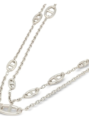 Hermès Pre-Owned 2010s Farandole Anchor Chain necklace - Silver