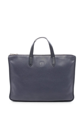 Loewe Pre-Owned 2000s Anagram briefcase - Blue