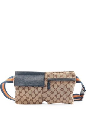 Gucci Pre-Owned 2000s GG canvas belt bag - Neutrals