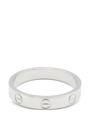 Cartier 2010s mini Love ring - Silver