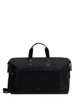 Joop! Lanciano logo-plaque pebbled-panel holdall bag - Black