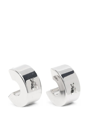 Patrizia Pepe Bold Circle Fly earrings - Silver