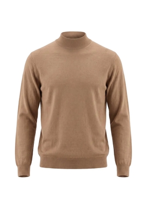 Drumohr high-neck knitted sweater - Brown