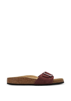 Birkenstock Madrid Cushion suede slides - Red