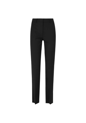 Federica Tosi belt-loop tailored trousers - Black