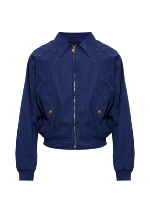 Versace Medusa embroidered jacket - Blue