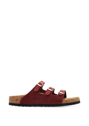 Birkenstock Florida Fresh leather sandals - Red