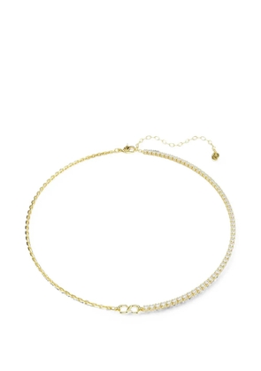 Swarovski infinity-pendant necklace - Gold
