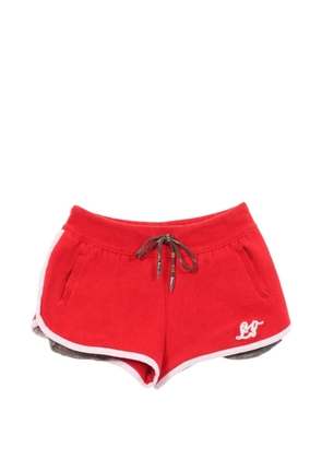 Louis Vuitton Pre-Owned 2010s logo-embroidered shorts