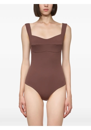 Atu Body Couture corset-style bodysuit - Brown
