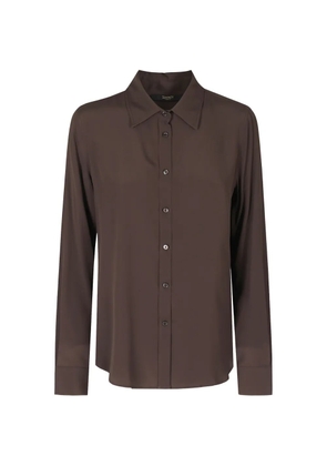 Seventy long-sleeve button-up shirt - Brown