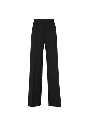 Seventy pressed-crease wide-leg trousers - Black