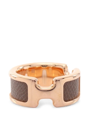 Hermès Pre-Owned 2010s PM Olymp leather ring - Gold