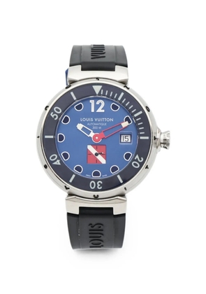 Louis Vuitton Pre-Owned Tambour Diving 44mm watch - Blue
